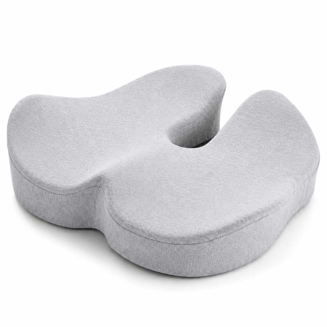 Premium Thick Memory Foam Seat Cushion Office Chair Cushion Long Sitting Coccyx Support Hip Support Tailbone Relief Ergonomic Chair Pad Home Car Use