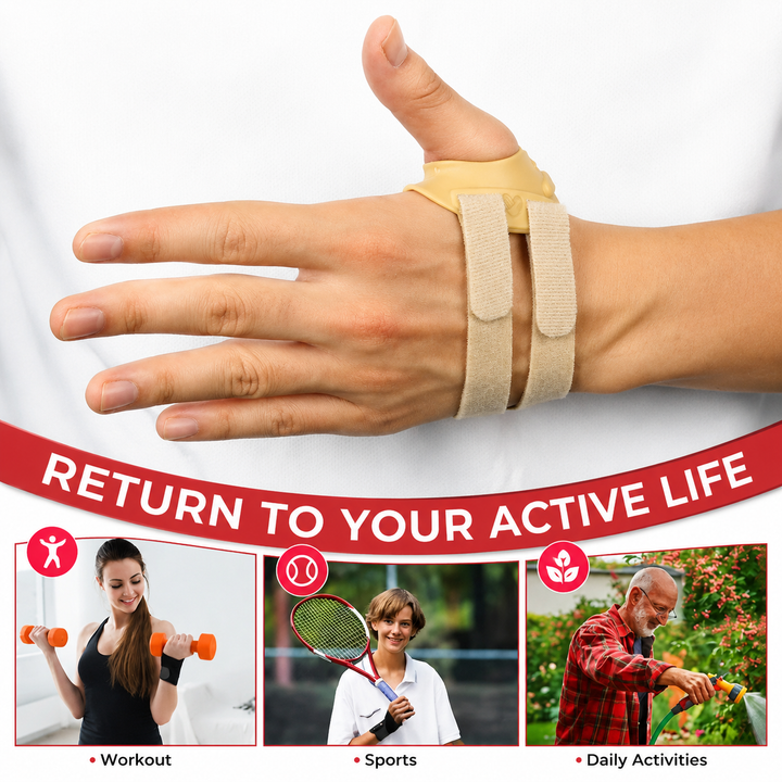 Premium Thumb Support Brace Compression Sleeve Wrist Support Breathable Adjustable Hand Support for Sports Work Daily Use 2 Pack