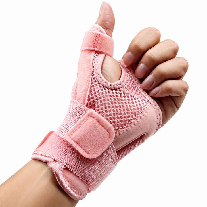 Premium Thumb Support Brace Compression Sleeve Wrist Support Breathable Adjustable Hand Support for Sports Work Daily Use 2 Pack