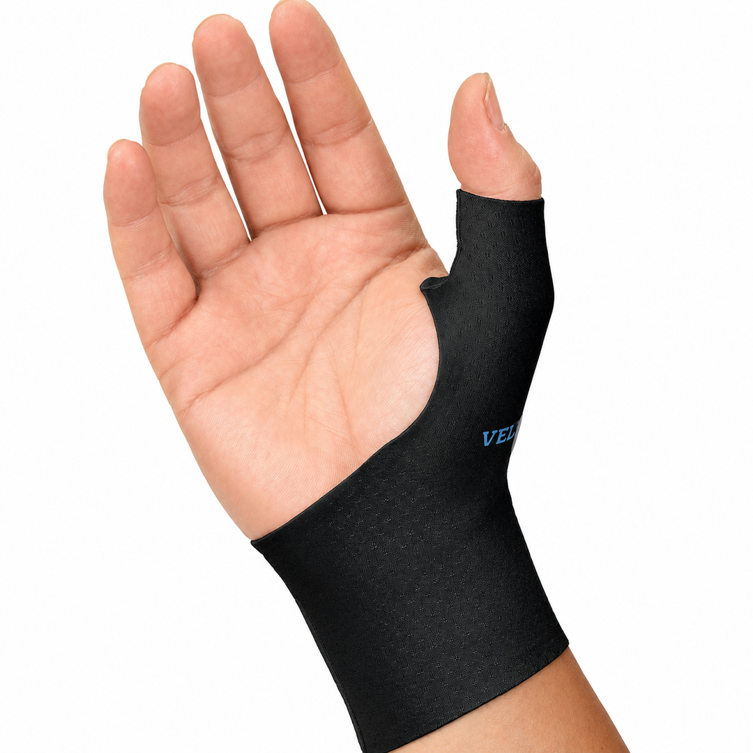 Premium Thumb Support Brace Compression Sleeve Wrist Support Breathable Adjustable Hand Support for Sports Work Daily Use 2 Pack