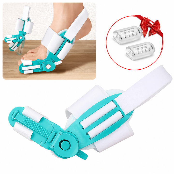 Premium Toe Alignment Support Adjustable Bunion Corrector Hallux Valgus Toe Separator Rotatable Splint Non Slip Big Toe Brace Daily Comfort Fit