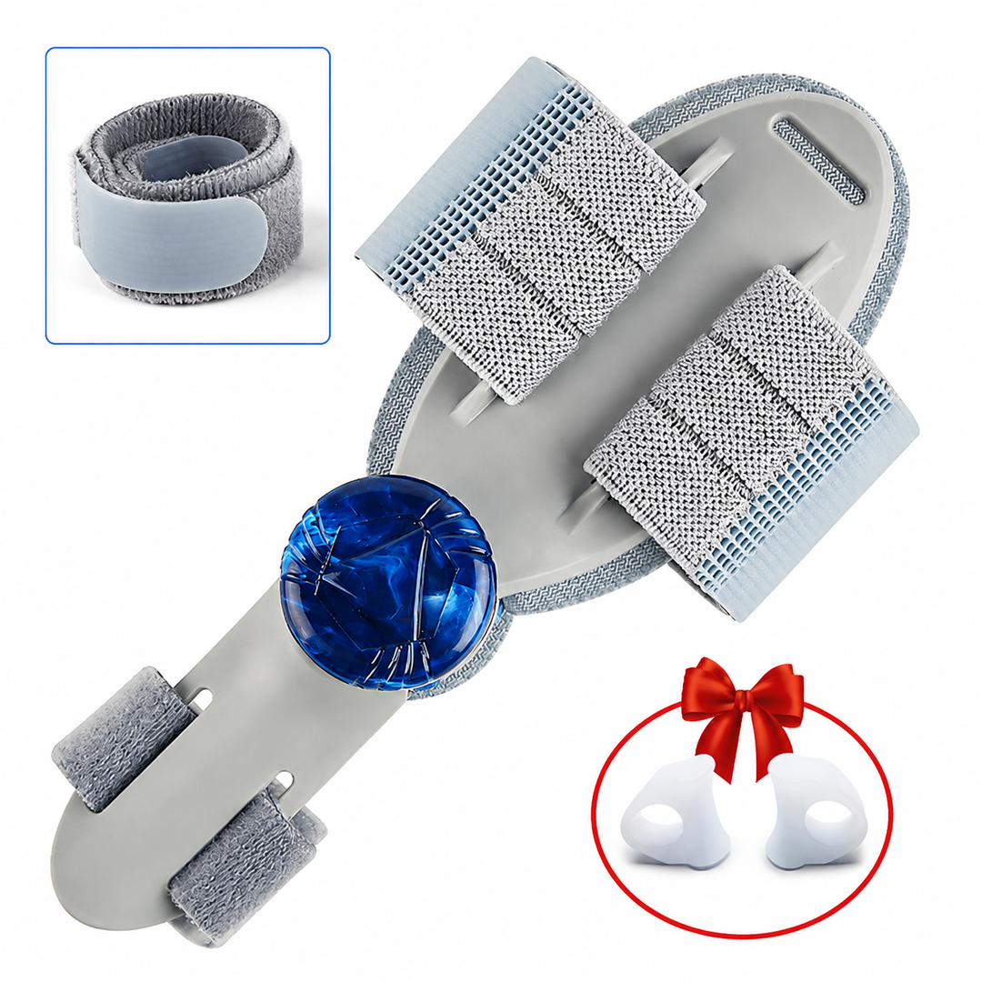 Premium Toe Alignment Support Adjustable Bunion Corrector Hallux Valgus Toe Separator Rotatable Splint Non Slip Big Toe Brace Daily Comfort Fit