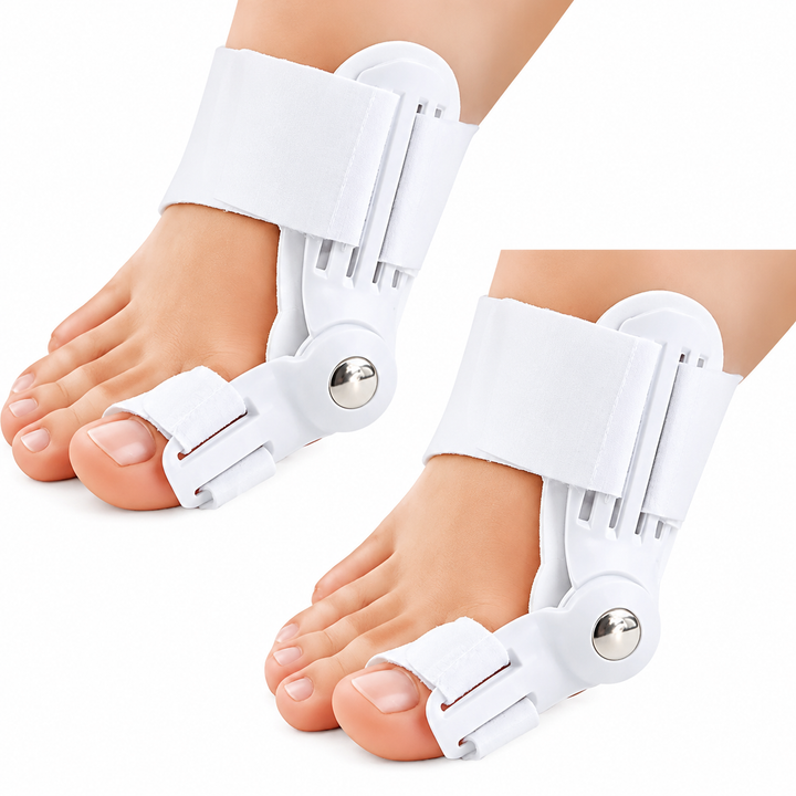 Premium Toe Alignment Support Adjustable Bunion Corrector Hallux Valgus Toe Separator Rotatable Splint Non Slip Big Toe Brace Daily Comfort Fit