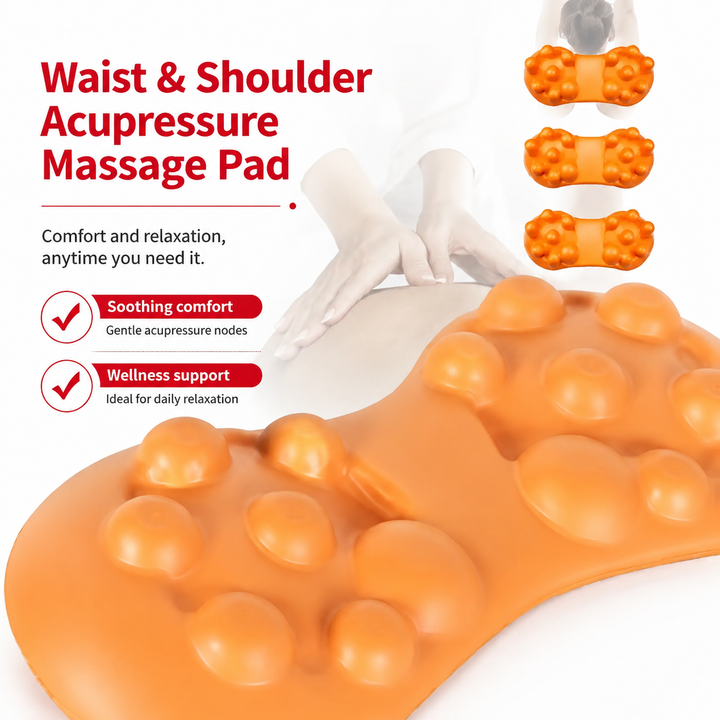 Premium Trigger Point Massager Tool Deep Tissue Massage Tool Back Hip Glute Psoas Release Body Massage Tool Portable Home Gym Travel Daily Use