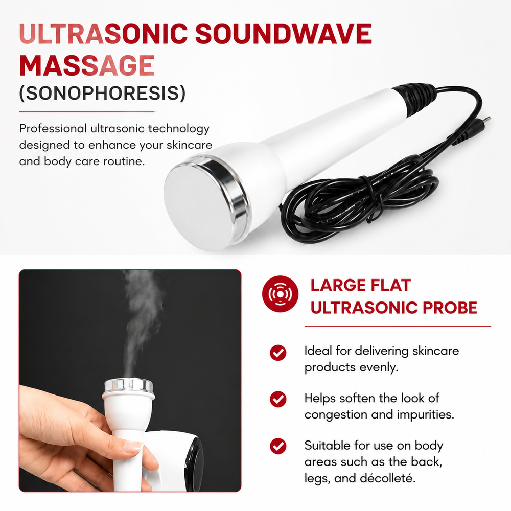Premium Ultrasonic Beauty Device 1MHz Facial Massager Eye Face Care Machine Portable Skin Care Tool Ultrasonic Facial Massager Home Use Device