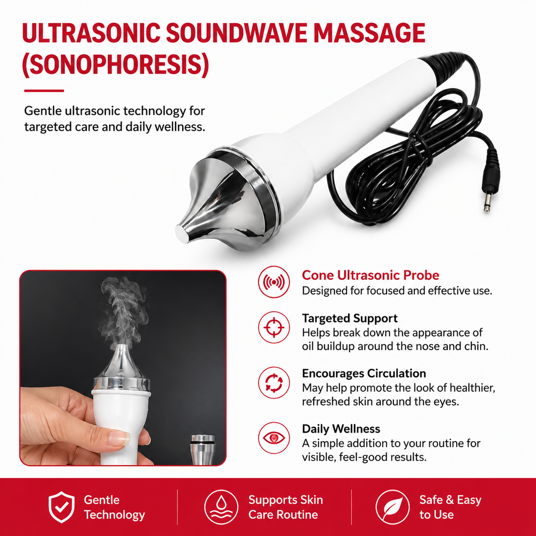 Premium Ultrasonic Beauty Device 1MHz Facial Massager Eye Face Care Machine Portable Skin Care Tool Ultrasonic Facial Massager Home Use Device
