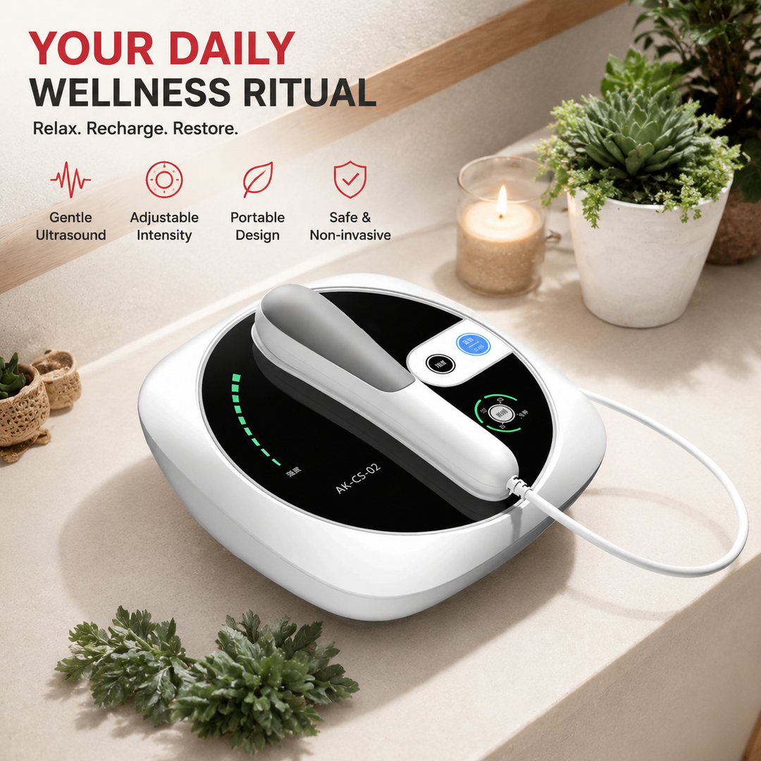 Premium Ultrasound Therapy Machine 1MHz Portable Physiotherapy Device for Joint Muscle Recovery Home Wellness Support Adjustable Power Levels Daily Use
