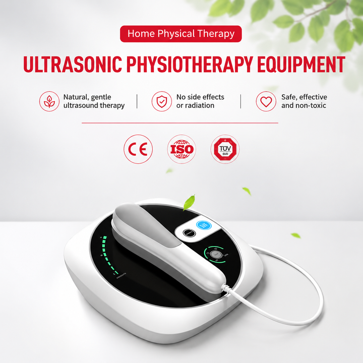 Premium Ultrasound Therapy Machine 1MHz Portable Physiotherapy Device for Joint Muscle Recovery Home Wellness Support Adjustable Power Levels Daily Use