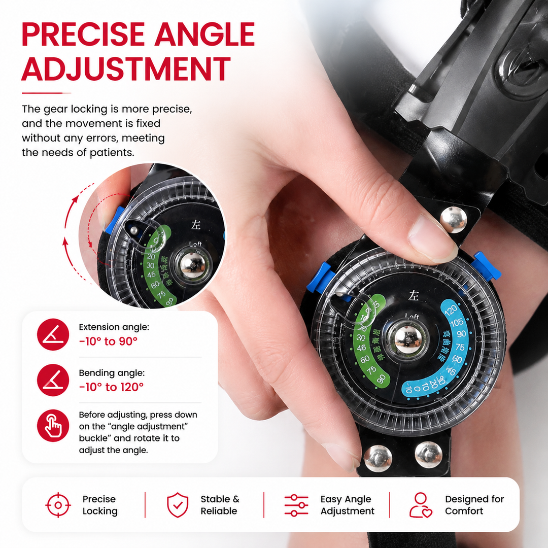 Premium Unloader Knee Brace Arthritis Pain Relief Knee Support ROM Stabilizer Adjustable Osteoarthritis Post Surgery Knee Brace FDA Registered