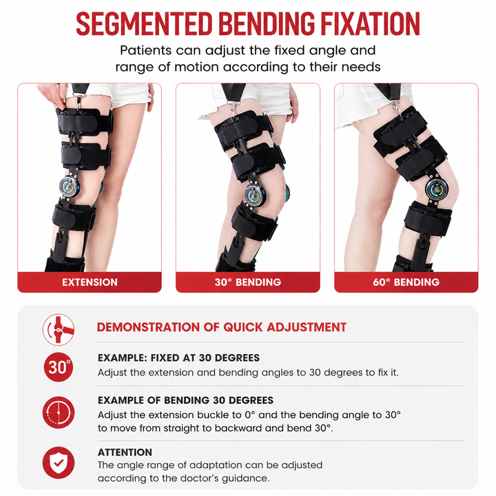 Premium Unloader Knee Brace Arthritis Pain Relief Osteoarthritis Support Adjustable ROM Stabilizer Post Surgery Knee Support Brace One Size FDA