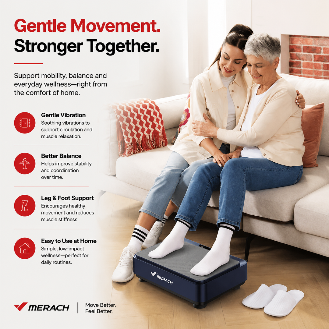 Premium Vibration Plate Exercise Machine 99 Speed Whole Body Workout Platform Lymphatic Drainage Fat Burning Pain Relief Home Fitness Machine with Bands and Remote Control