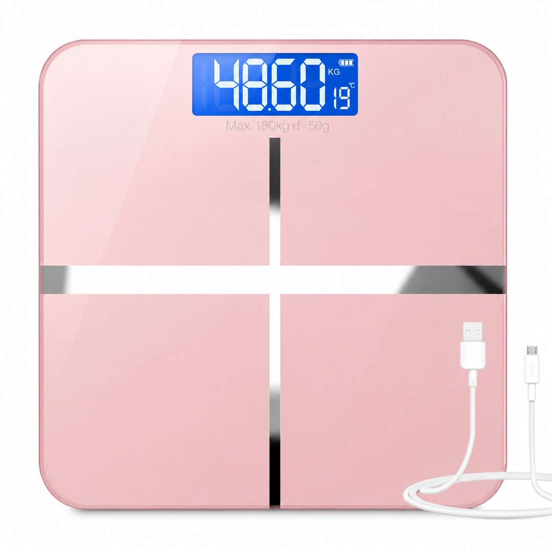 Premium Voice Broadcast Body Fat Scale 8 Electrode Smart Bioimpedance Analyzer BMI Muscle Fat Weight Health Tracker App Sync LCD Solar Scale