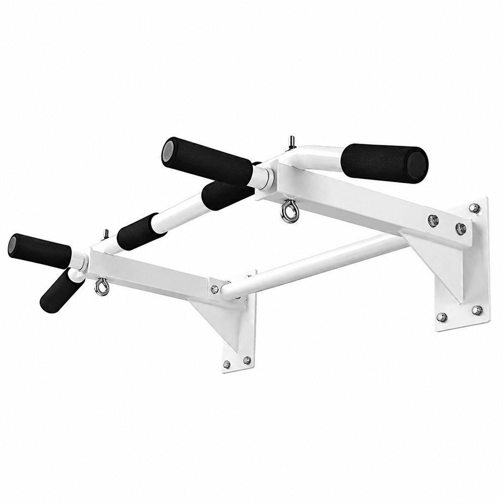 Premium Wall Mounted Pull-Up Bar Heavy Duty Chin-Up Bar Multi Grip Strength Training Home Gym Upper Body Core Workout Equipment 200KG Capacity