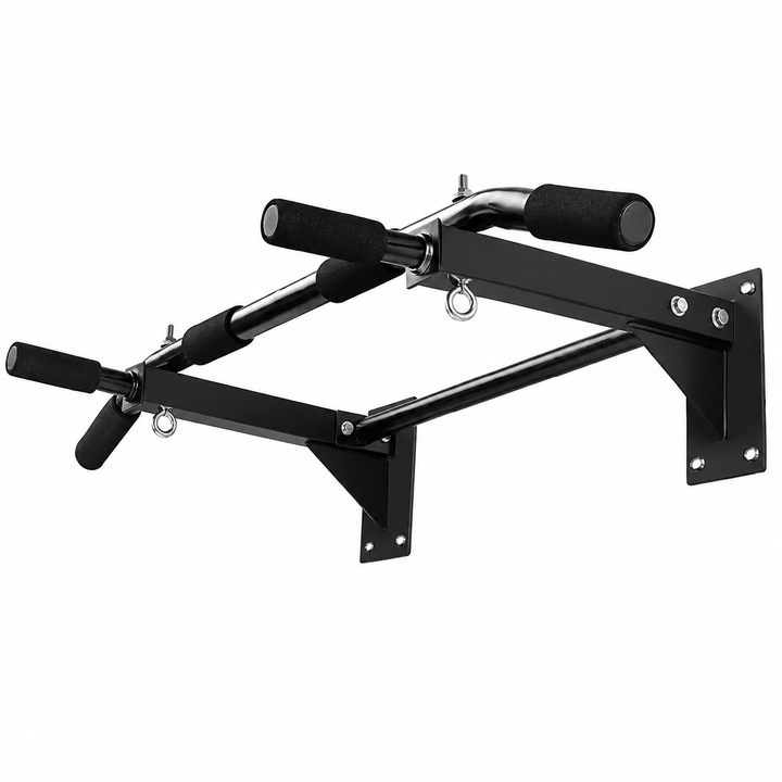 Premium Wall Mounted Pull Up Bar Multi Grip Chin Up Bar Heavy Duty 200KG Capacity Home Gym Fitness Bar Core Back Training Strength Equipment