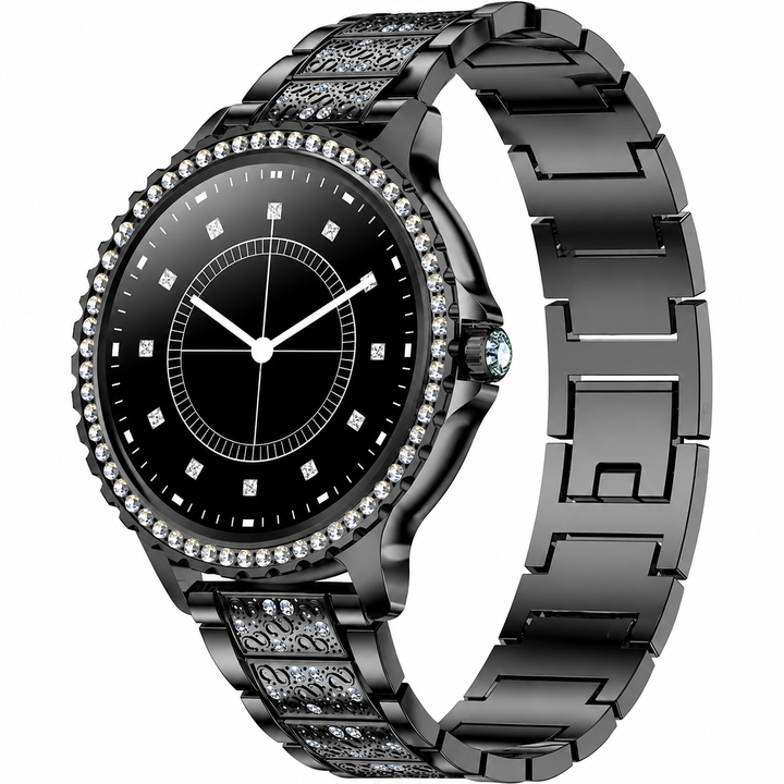 Premium Women Smartwatch Bluetooth Calling 1.32 Inch HD 360x360 IP67 Fitness Tracker Heart Rate Sleep Activity Tracker for iOS Android Daily Use
