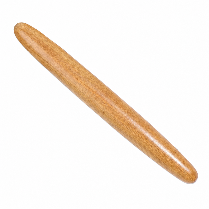Premium Wooden Massage Roller Stick Natural Wood Body Massager Tool Portable Foot Roller Muscle Relaxation Stick Home Gym Travel Daily Use Comfort