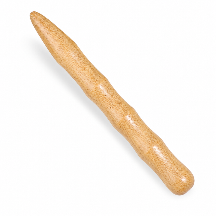 Premium Wooden Massage Roller Stick Natural Wood Body Massager Tool Portable Foot Roller Muscle Relaxation Stick Home Gym Travel Daily Use Comfort