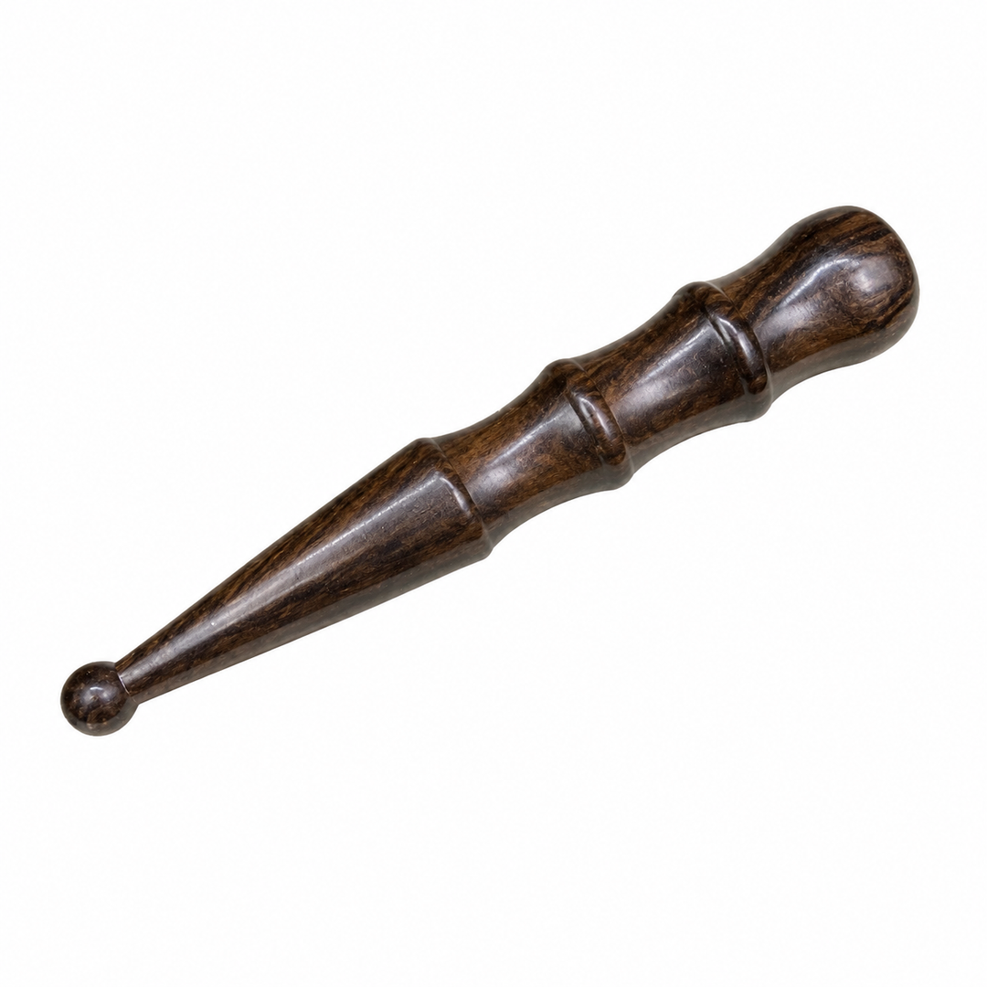 Premium Wooden Massage Roller Stick Natural Wood Body Massager Tool Portable Foot Roller Muscle Relaxation Stick Home Gym Travel Daily Use Comfort