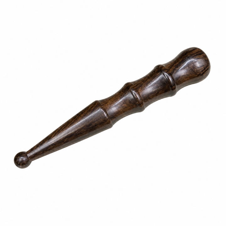 Premium Wooden Massage Roller Stick Natural Wood Body Massager Tool Portable Foot Roller Muscle Relaxation Stick Home Gym Travel Daily Use Comfort