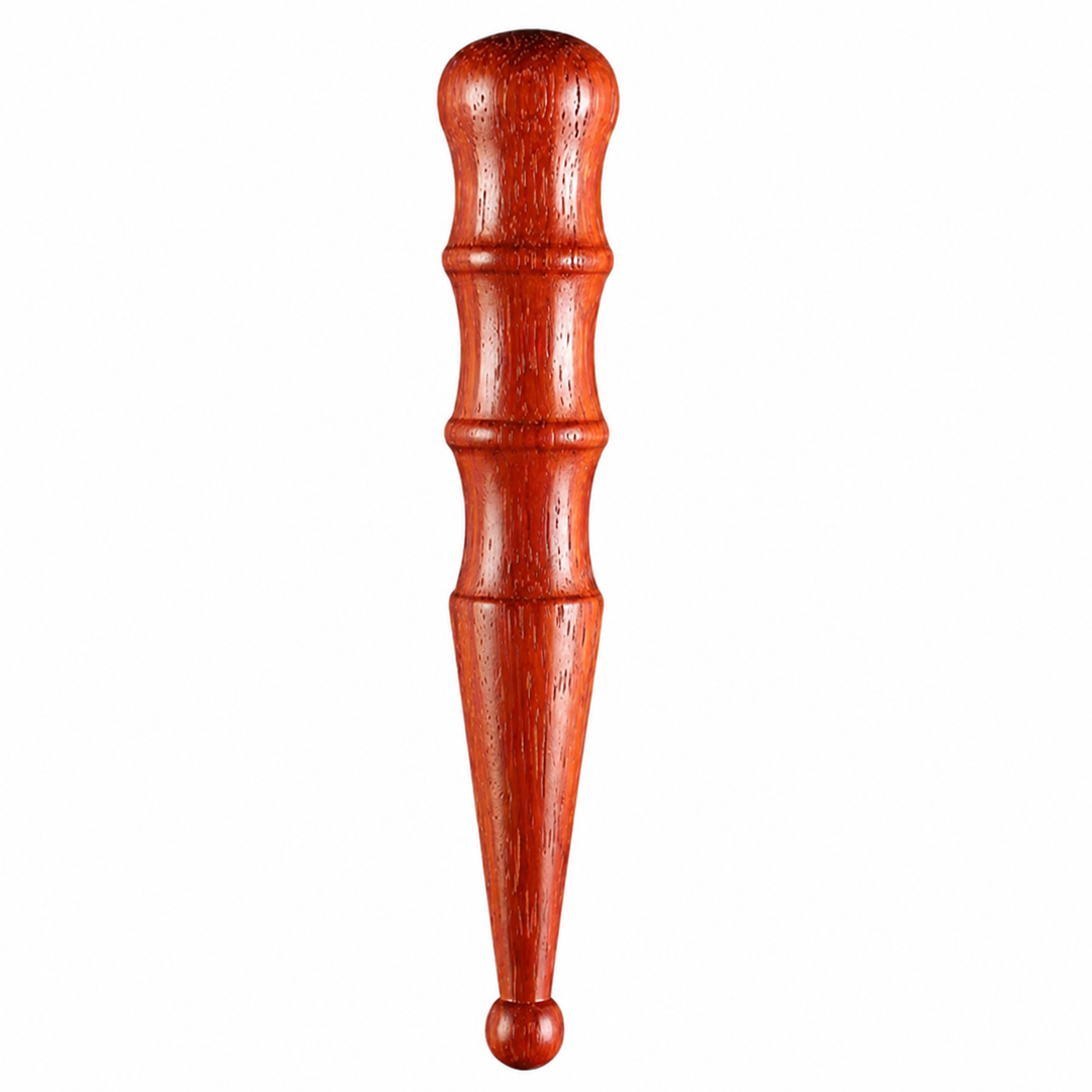 Premium Wooden Massage Roller Stick Natural Wood Body Massager Tool Portable Foot Roller Muscle Relaxation Stick Home Gym Travel Daily Use Comfort