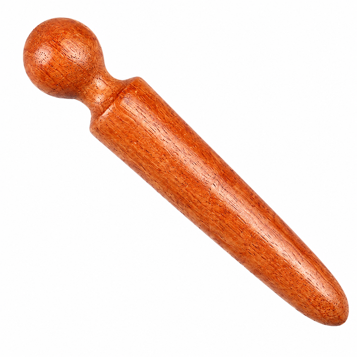 Premium Wooden Massage Roller Stick Natural Wood Body Massager Tool Portable Foot Roller Muscle Relaxation Stick Home Gym Travel Daily Use Comfort