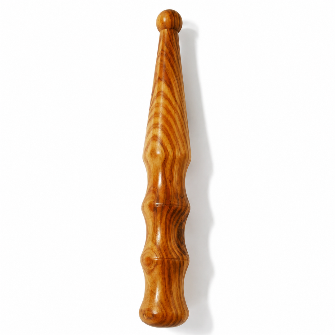 Premium Wooden Spa Massage Roller Stick Muscle Deep Tissue Body Massager Foot Back Cellulite Relief Relaxation Self Care Wellness Therapy Tool