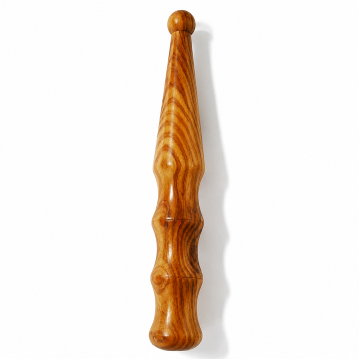 Premium Wooden Spa Massage Roller Stick Muscle Deep Tissue Body Massager Foot Back Cellulite Relief Relaxation Self Care Wellness Therapy Tool