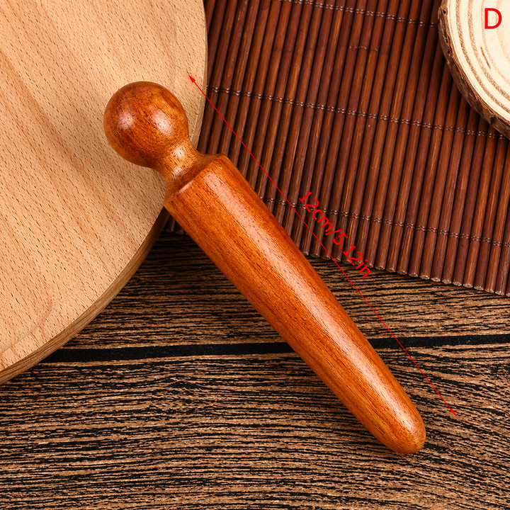 Premium Wooden Spa Massage Roller Stick Muscle Deep Tissue Body Massager Foot Back Cellulite Relief Relaxation Self Care Wellness Therapy Tool