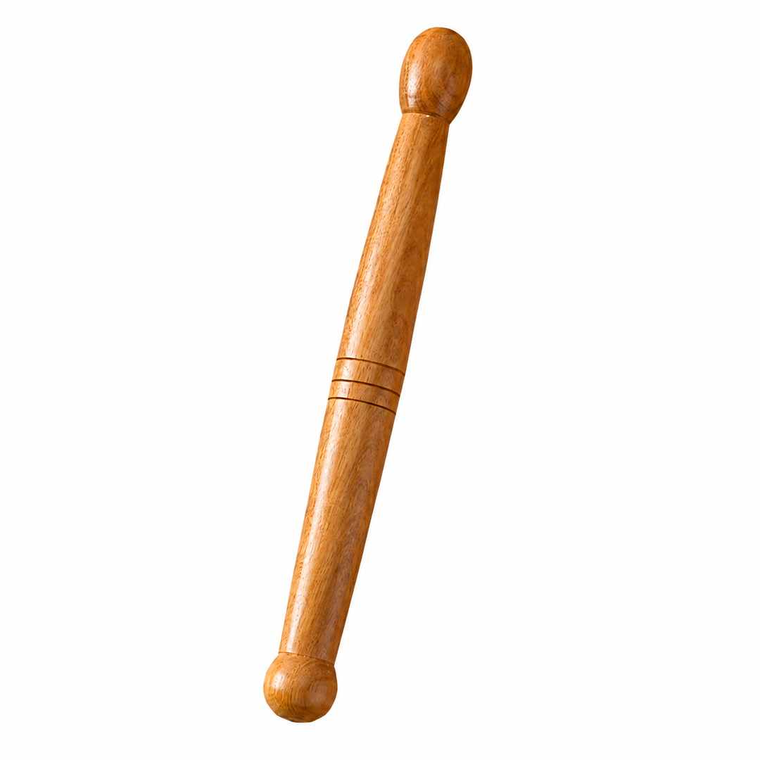 Premium Wooden Spa Massage Roller Stick Muscle Deep Tissue Body Massager Foot Back Cellulite Relief Relaxation Self Care Wellness Therapy Tool