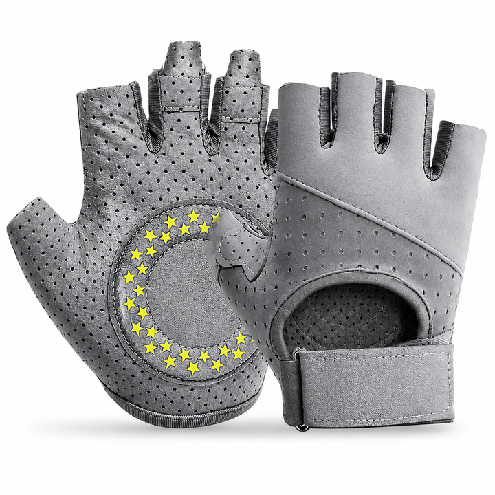 Premium Workout Gloves for Weightlifting Cycling Fitness Breathable Anti Slip Grip Training Gloves Palm Protection Lightweight Gym Gloves Men Women