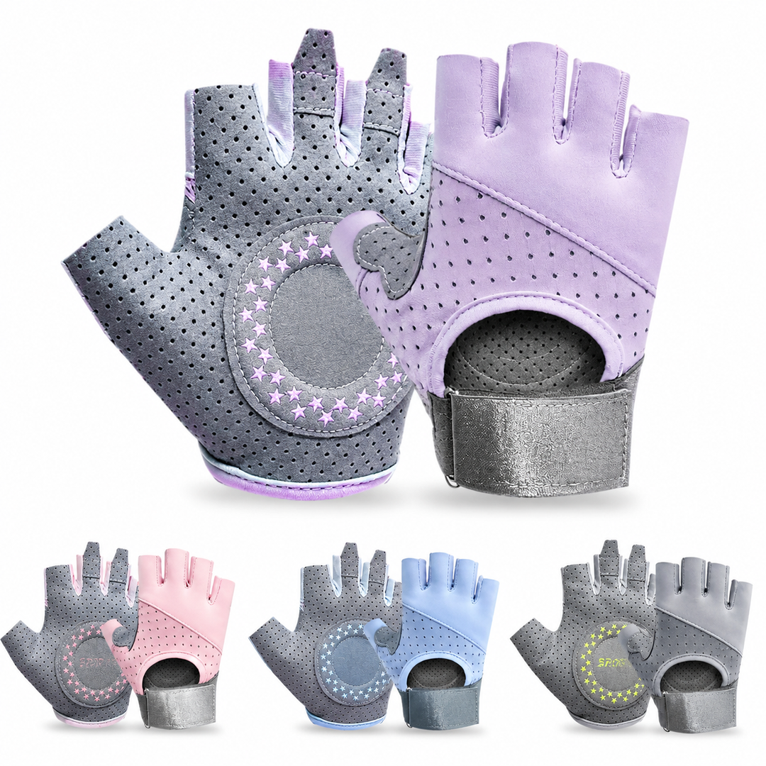 Premium Workout Gloves for Weightlifting Cycling Fitness Breathable Anti Slip Grip Training Gloves Palm Protection Lightweight Gym Gloves Men Women