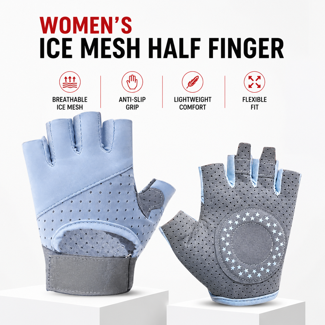 Premium Workout Gloves for Weightlifting Cycling Fitness Breathable Anti Slip Grip Training Gloves Palm Protection Lightweight Gym Gloves Men Women
