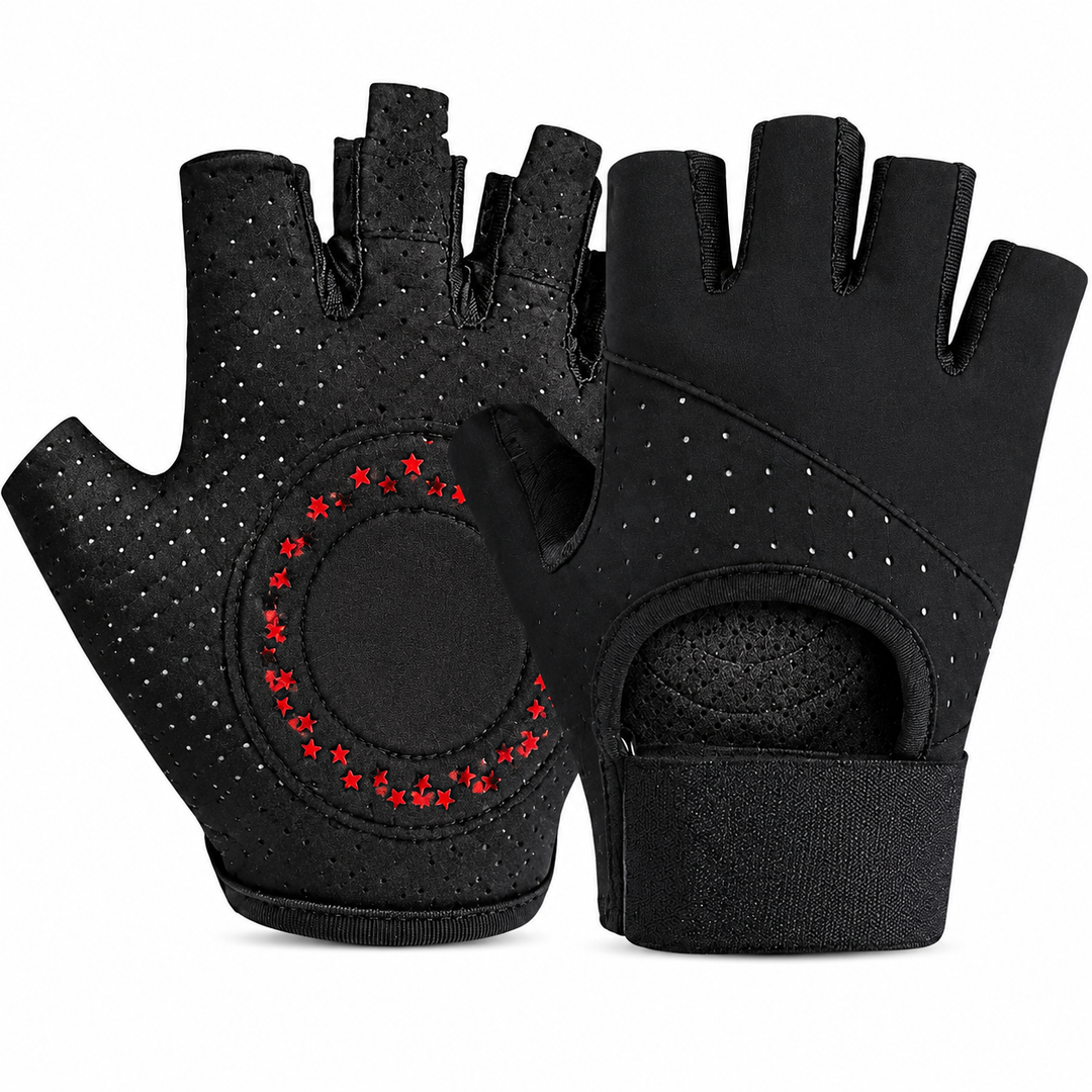 Premium Workout Gloves for Weightlifting Cycling Fitness Breathable Anti Slip Grip Training Gloves Palm Protection Lightweight Gym Gloves Men Women