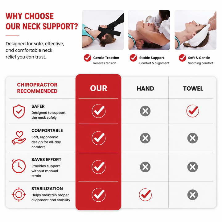 Premium Y Shaped Cervical Traction Belt Neck Support Brace Adjustable Decompression Posture Correction Neck Stretcher Pain Relief Spine Support Device