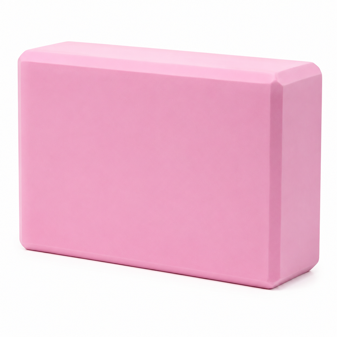 Premium Yoga Block EVA Foam Non Slip High Density Yoga Brick Lightweight Support Block 23×15×7.6cm Yoga Pilates Stretching Fitness Home Gym Studio Tool