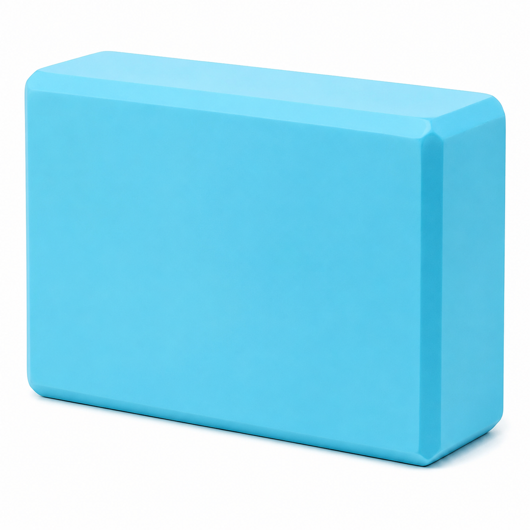 Premium Yoga Block EVA Foam Non Slip High Density Yoga Brick Lightweight Support Block 23×15×7.6cm Yoga Pilates Stretching Fitness Home Gym Studio Tool