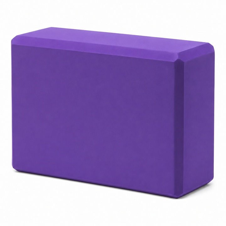 Premium Yoga Block EVA Foam Non Slip High Density Yoga Brick Lightweight Support Block 23×15×7.6cm Yoga Pilates Stretching Fitness Home Gym Studio Tool