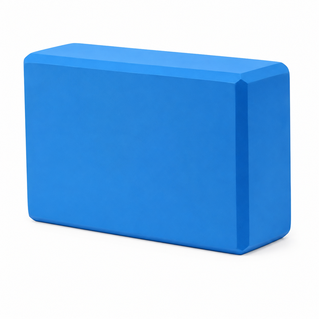 Premium Yoga Block EVA Foam Non Slip High Density Yoga Brick Lightweight Support Block 23×15×7.6cm Yoga Pilates Stretching Fitness Home Gym Studio Tool