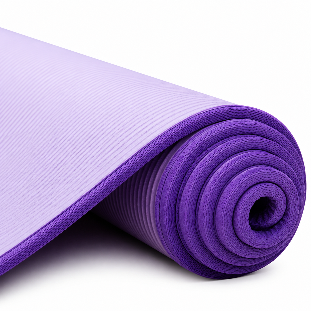 Premium Yoga Mat 10mm Extra Thick Non Slip Exercise Mat 183x61cm NRB Material Reversible Fitness Mat for Yoga Pilates Home Gym Workout Daily Use