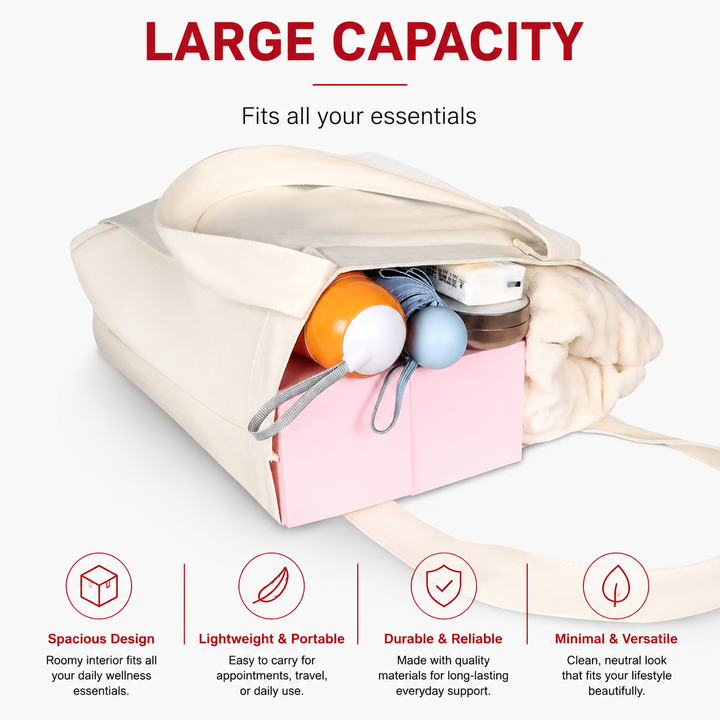 Premium Yoga Mat Carry Bag Canvas Yoga Mat Tote with Adjustable Shoulder Strap Extra Storage Gym Studio Travel Lightweight Fitness Mat Carrier Bag