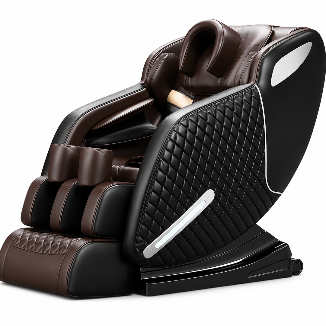 Premium Zero Gravity Massage Chair Full Body Electric Recliner Shiatsu Air Compression Heat Bluetooth Audio Sofa Style Deep Relaxation Home Luxury Comfort Furniture Use